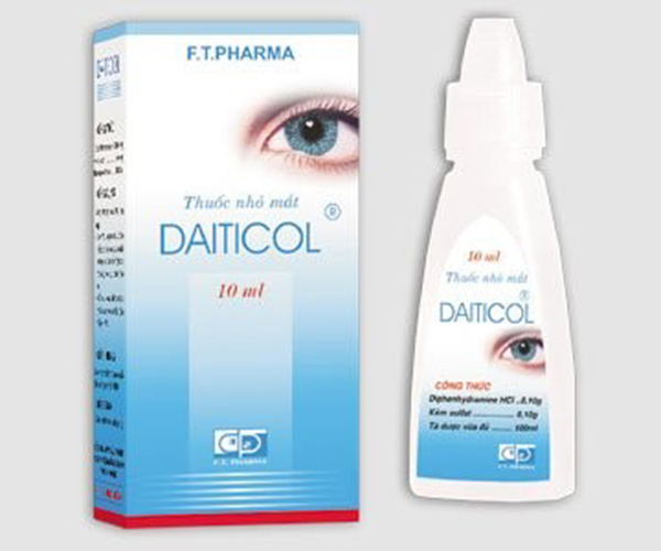 Bao bì thuốc nhỏ mắt Daiticol